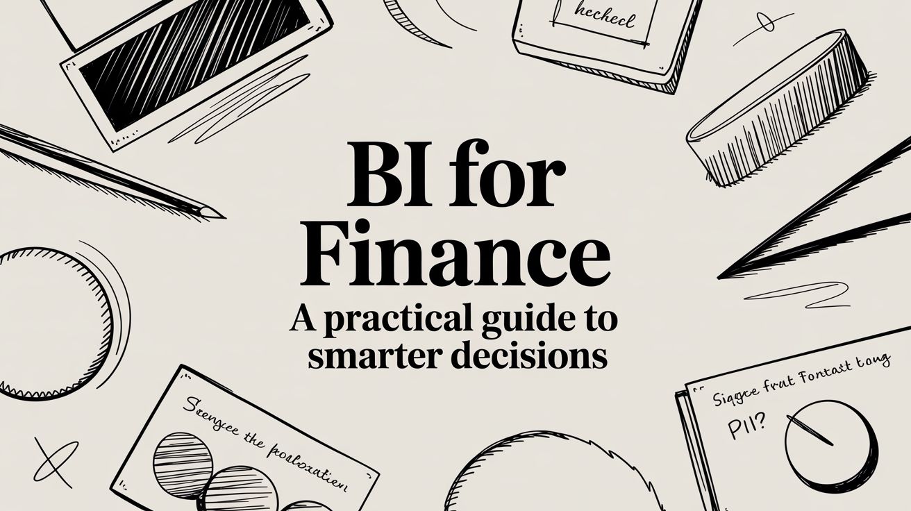 Image for BI for Finance: A Practical Guide to Smarter Decisions