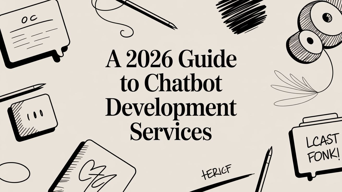 Image for A 2026 Guide to Chatbot Development Services