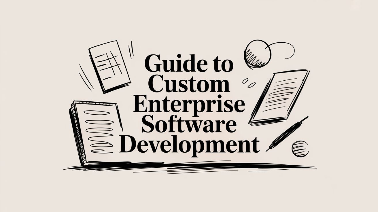 Image for Guide to Custom Enterprise Software Development: Driving Business Outcomes