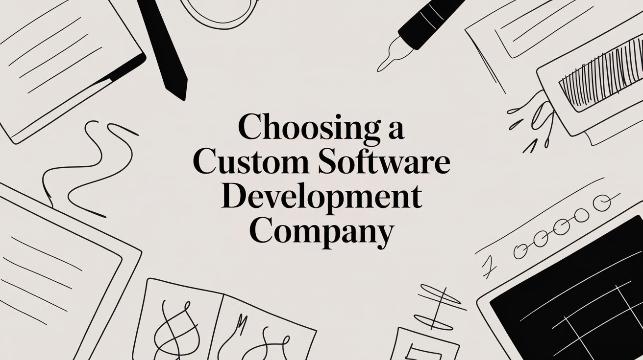 Image for Choosing a Custom Software Development Company