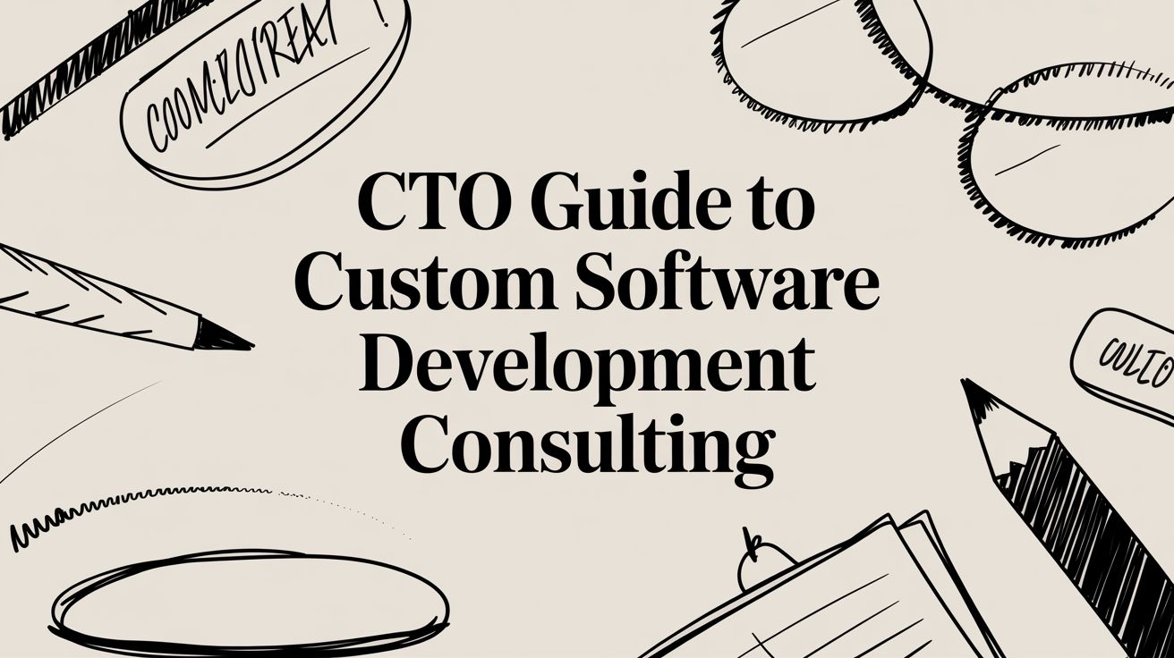 Image for CTO Guide to Achieving Business Outcomes with Custom Software Development Consulting