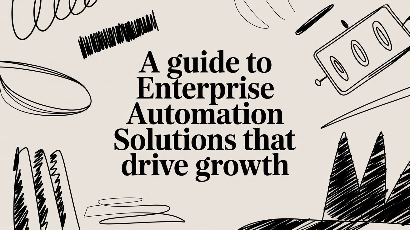 Image for A Guide to Enterprise Automation Solutions That Drive Growth