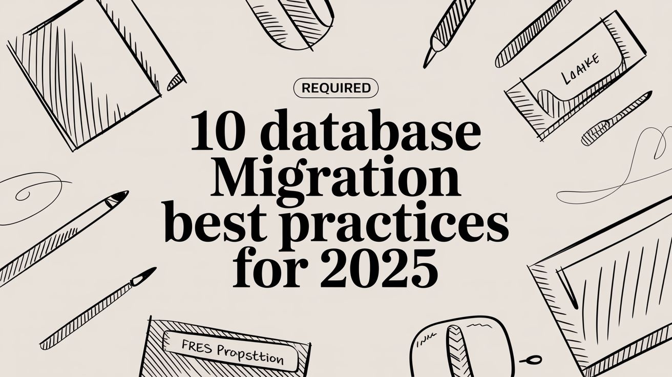 10 Database Migration Best Practices for 2025